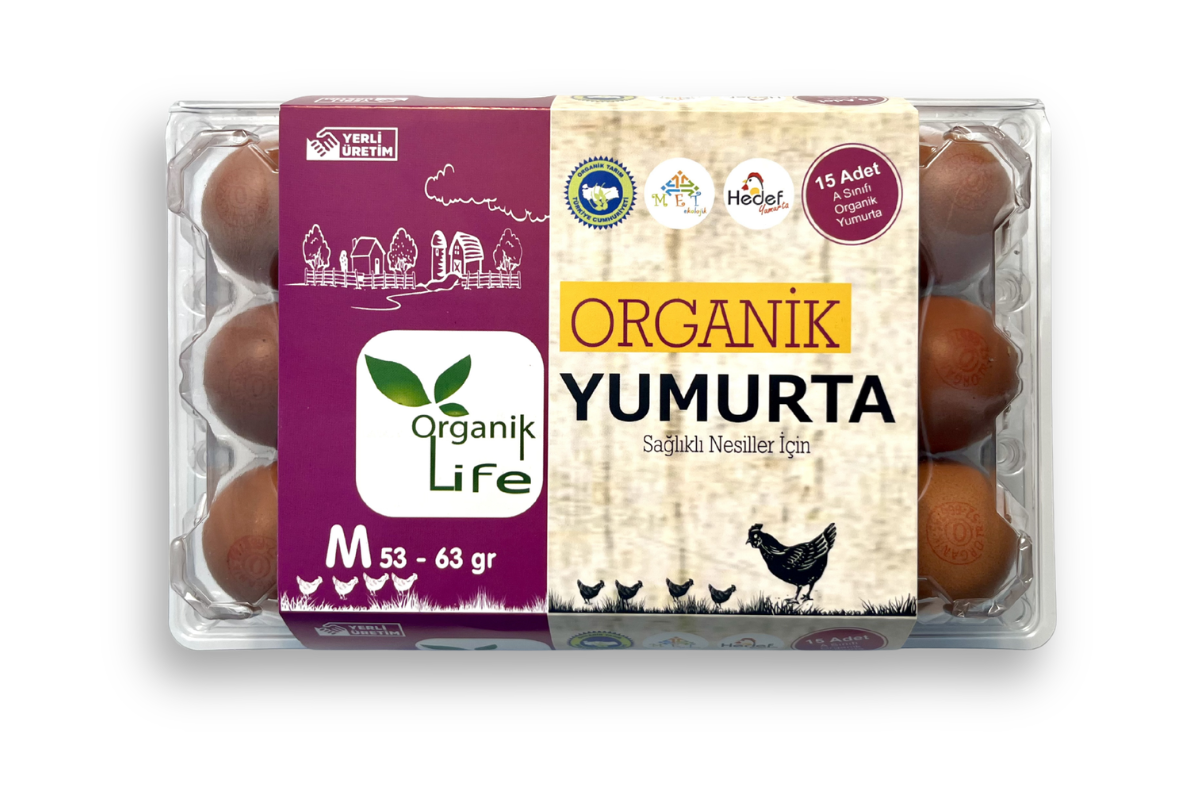 Organik Yumurta - 15'li